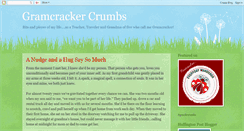 Desktop Screenshot of gramcrackercrumbs.com